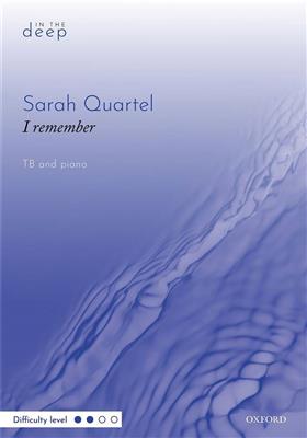 Sarah Quartel: I remember: Voix Basses et Piano/Orgue