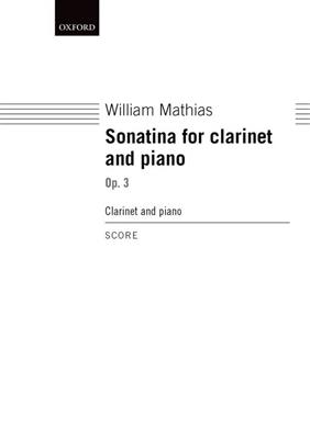 William Mathias: Sonatina For Clarinet And Piano Op.3: Solo pour Clarinette
