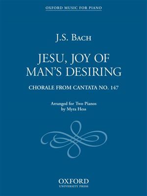 Johann Sebastian Bach: Jesu, Joy Of Man's Desiring: Duo pour Pianos