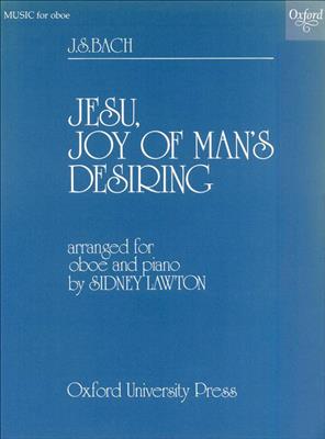 Johann Sebastian Bach: Jesu, Joy of Man's Desiring: Solo pour Hautbois