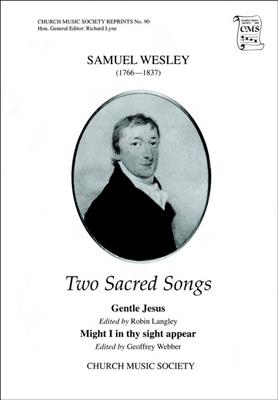 Samuel Wesley: Two Sacred Songs: Solo pour Chant