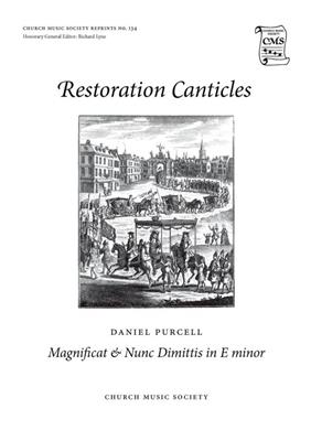 Daniel Purcell: Magnificat And Nunc Dimittis In E Minor: Chœur Mixte et Accomp.