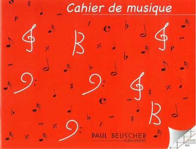 Cahier De Musique: Papier à Musique