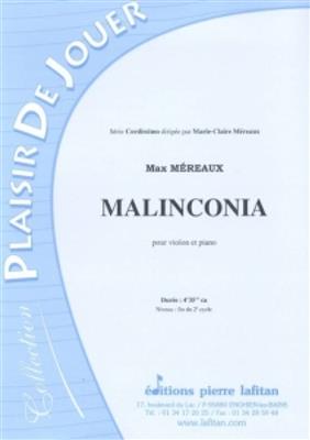 Max Méreaux: Malinconia: Violon et Accomp.