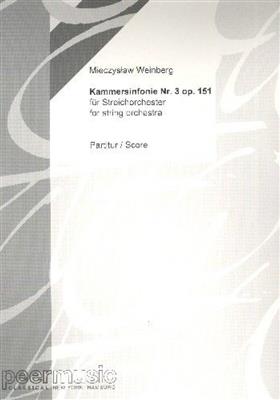Mieczyslaw Weinberg: Kammersinfonie Nr. 2 Op. 151: Orchestre à Cordes