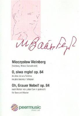 Mieczyslaw Weinberg: O Grauer Nebel Op. 84: Chant et Piano