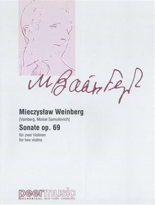 Mieczyslaw Weinberg: Sonate Op. 69: Duos pour Violons