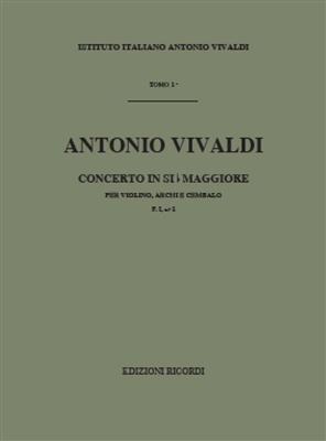 Antonio Vivaldi: Concerto In Si Bem. RV 367: Solo pour Violons