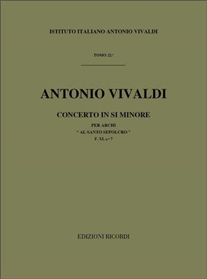 Antonio Vivaldi: Concerto per Archi in Si Min. Rv 169: Orchestre à Cordes