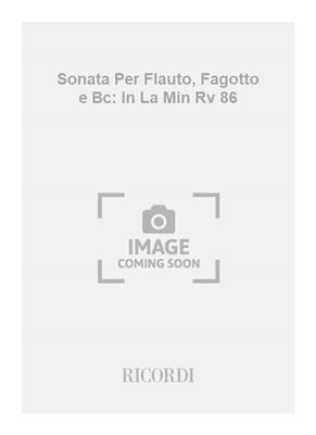 Antonio Vivaldi: Sonata Per Flauto, Fagotto e Bc: In La Min Rv 86: Duo pour Vent Mixte