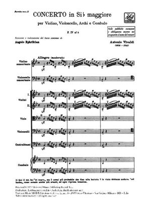 Antonio Vivaldi: Concerto B-flat major RV 547 (F.IV no.2): Orchestre Symphonique
