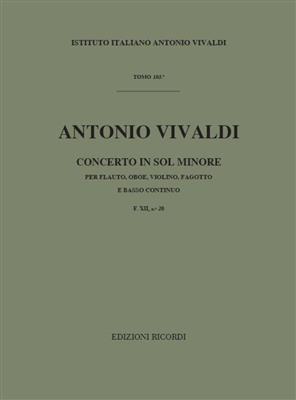 Antonio Vivaldi: Concerto in Sol Minore: Ensemble de Chambre