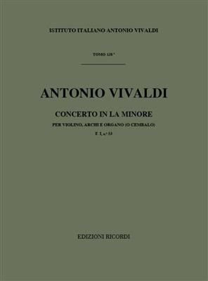 Antonio Vivaldi: Concerto Per Violino, Archi E BC: In La Min Rv 358: Cordes (Ensemble)