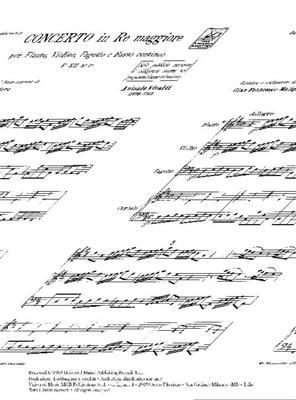 Antonio Vivaldi: Concerto D Major: Orchestre de Chambre