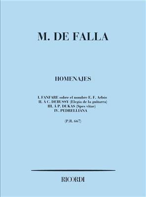 Manuel de Falla: 4 Homenajes: Orchestre Symphonique