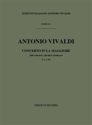 Antonio Vivaldi: Concerto Per Violino., Archi E B.C.: In La Rv 350: Cordes (Ensemble)
