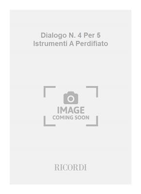 Gian Francesco Malipiero: Dialogo N. 4 Per 5 Istrumenti A Perdifiato: Vents (Ensemble)