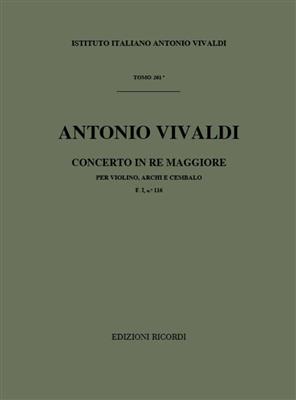 Antonio Vivaldi: Concerto Per Violino, Archi E B.C.: In Re Rv 211: Cordes (Ensemble)