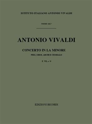 Antonio Vivaldi: Concerto Per 2 Oboi, Archi E BC: in La Min Rv 536: Ensemble de Chambre