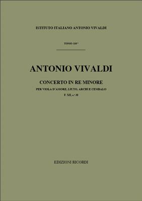 Antonio Vivaldi: Concerto per Viola d'Amore e Liuto Re Min Rv 540: Ensemble de Chambre