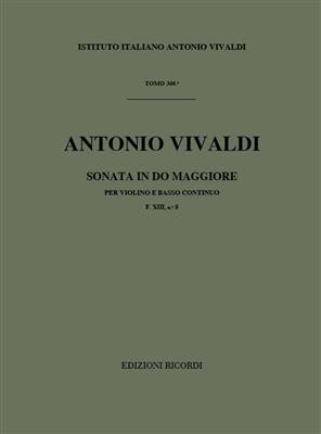 Antonio Vivaldi: Sonata in Do Maggiore per Violino e BC RV 3: Violon et Accomp.