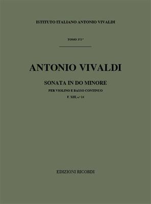 Antonio Vivaldi: Sonata in Do Min Rv 6 Per Violino e BC: Violon et Accomp.