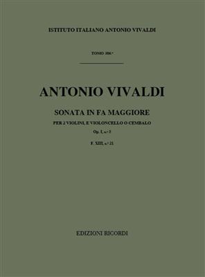 Antonio Vivaldi: Sonata per 2 violini e BC in Fa Rv 69: Duos pour Violons