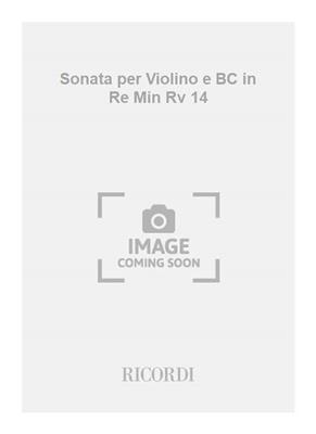 Antonio Vivaldi: Sonata per Violino e BC in Re Min Rv 14: Violon et Accomp.