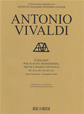 Antonio Vivaldi: Concerti RV 431a, RV 431, RV 432: Ensemble de Chambre