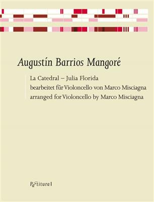 Augustin Barrios Mangor: La Caterdal: (Arr. Marco Misciagna): Solo pour Violoncelle