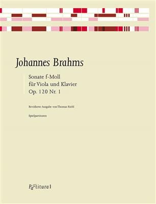 Johannes Brahms: Sonata F Minor, Op. 120,1 For Viola and Piano: (Arr. Thomas Riebl): Alto et Accomp.