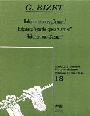 Georges Bizet: Habanera From Carmen: Flûte Traversière et Accomp.