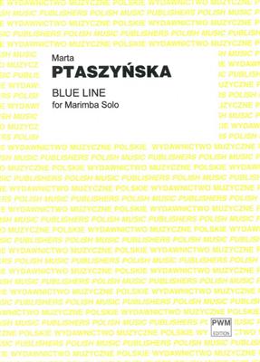 Marta Ptaszynska: Blue Line: Marimba