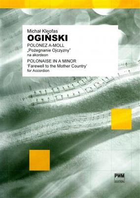 Michael Kleofas Oginski: Polonaise In A minor: Solo pour Accordéon