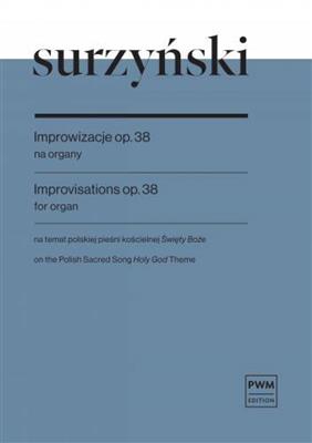 M. Surzynski: Improvisations Op. 38: Orgue