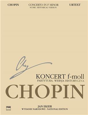 Frédéric Chopin: Concerto In F Minor Op 21 15 E Score: Orchestre et Solo