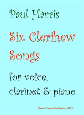 6 Clerihew Songs: Clarinette et Accomp.