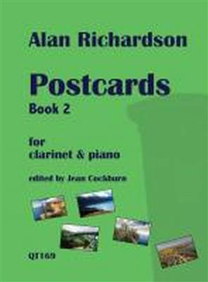 Alan Richardson: Postcards Book 2: (Arr. Jean Cockburn): Clarinette et Accomp.