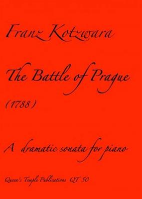 Franz Kotzwara: Battle Of Prague,The: Solo de Piano