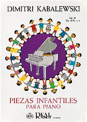 Piezas Infantiles para Piano -Op.39, Op. 51 No.1-3: Solo de Piano