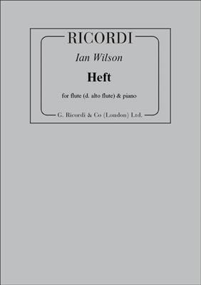 Ian Wilson: Heft: Flûte Traversière et Accomp.