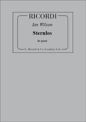 Ian Wilson: Sternlos: Solo pour Guitare