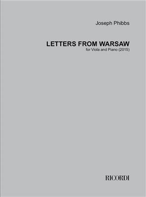 Joseph Phibbs: Letters From Warsaw: Alto et Accomp.