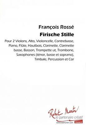 François Rossé: Firische Stille: Duo Mixte