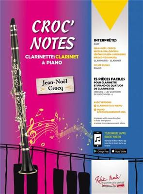 Jean Noel Crocq: Croc'Notes: Clarinette et Accomp.