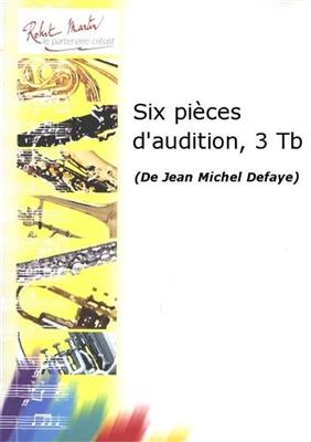 Jean-Michel Defaye: SIX Pièces d'Audition: Trombone (Ensemble)