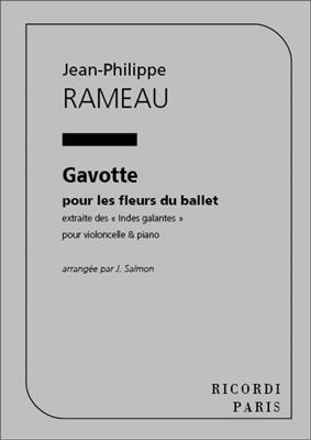 Jean-Philippe Rameau: Gavotte Violoncelle Et Piano (Salmon: Solo pour Violoncelle