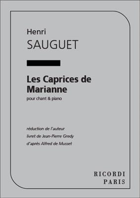 Henri Sauguet: Caprices De Marianne Chant Et Piano: Chant et Piano