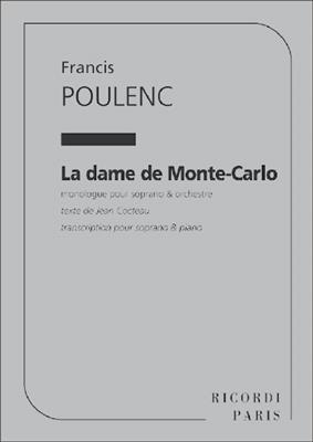 Francis Poulenc: Dame De Monte-Carlo Chant Et Piano: Chant et Piano