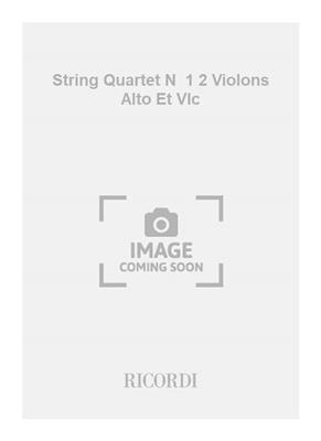 Tod Machover: String Quartet N1 2 Violons Alto Et Vlc: Ensemble de Chambre